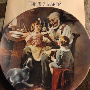 Knowles Norman Rockwell “The Toy Maker”